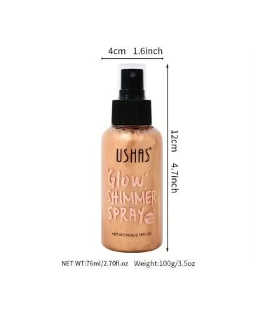 ushas Highlighter for body shimmer liquid 76 ml 01 - Buy Online on GoSupps.com
