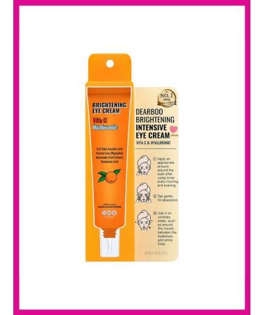 Dearboo Eye Cream with vitamin C and regional extract ... - Buy Online on GoSupps.com