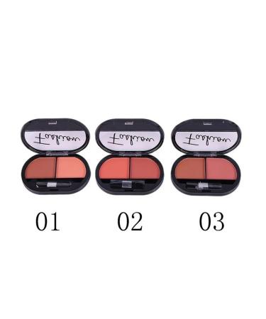 FARRES cosmetics Face blush Two-tone Fashion Blush 2010-02 - Buy Online on GoSupps.com