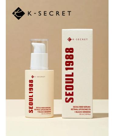 KSecret SEUL 1988 SERUM RETINAL Liposome 2% + Black Ginseng