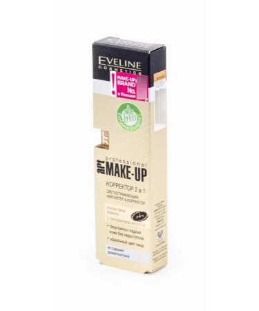 EVELINE Evelyn Cosmetics Corrector for Facial Persons 2 in 1 tone 05 Nude 3 pcs - Buy Online on GoSupps.com