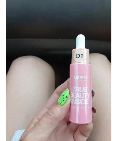 Love Generation Tonal cream True Beauty Inside matte tone 01 - Buy Online on GoSupps.com
