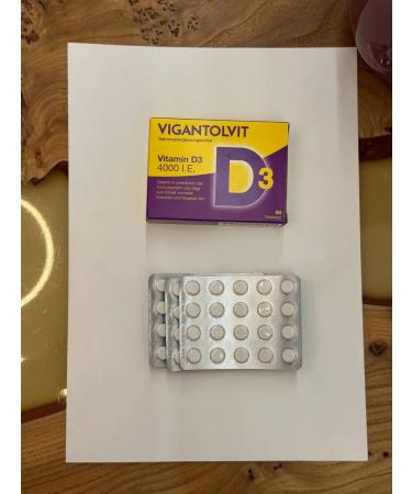 P&G Health Germany GmbH Vitamin D3 4000 ME Viantolit D3 60 tablets - Buy Online on GoSupps.com