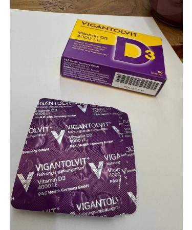 P&G Health Germany GmbH Vitamin D3 4000 ME Viantolit D3 60 tablets - Buy Online on GoSupps.com