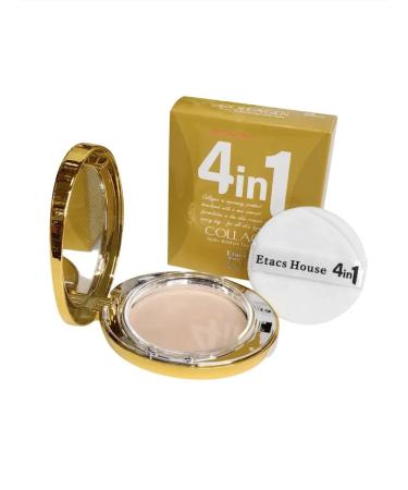 Facial powder 4 in 1 collagen