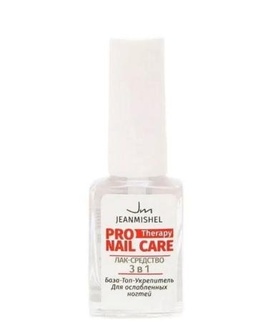 JEANMISHEL Base-top-mounting 3v1 Pro Therapy Nail Care 6 ml
