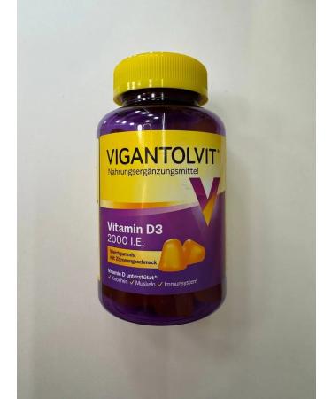 P&G Health Germany GmbH Vigantolvit Vigantolit 2000 IU Vitamin D3 60 pcs - Buy Online on GoSupps.com