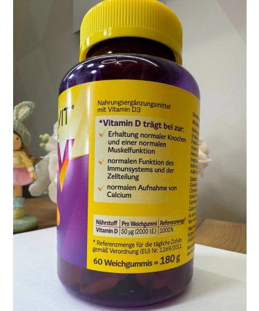 P&G Health Germany GmbH Vigantolvit Vigantolit 2000 IU Vitamin D3 60 pcs - Buy Online on GoSupps.com