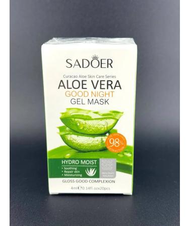 Jacques88 Night gel face mask with aloe vera - Buy Online on GoSupps.com