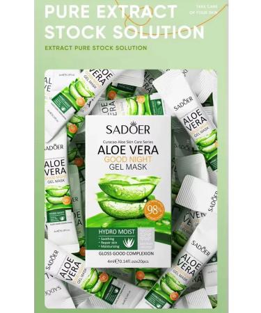 Jacques88 Night gel face mask with aloe vera - Buy Online on GoSupps.com