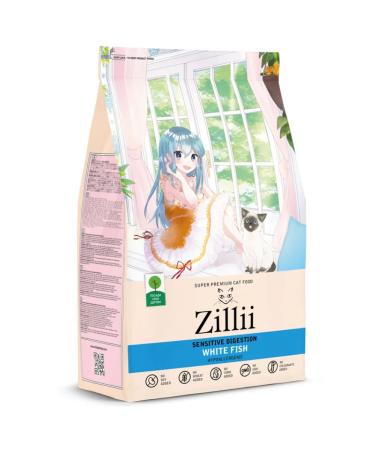 Zillii Cat food with sensitive digestion 2kg white fish - Buy Online on GoSupps.com