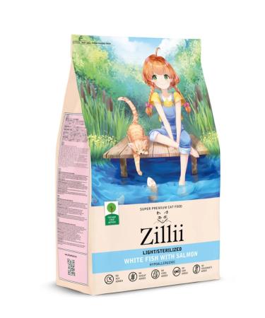 Zillii Feed for cats with overweight and sterilized 2kg - Buy Online on GoSupps.com