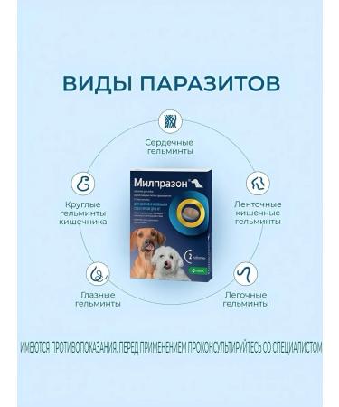 KRKA Milprazon Antigelmintic tablets for dogs and puppies  - Buy Online on GoSupps.com