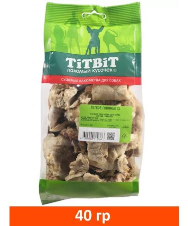 Titbit's treat for dogs light beef XL 40g