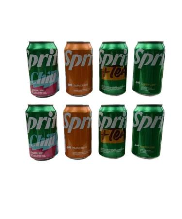 A set of Sprite carbonated drinks (8 pcs. 355 ml.) USA