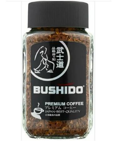 Bushido Soluble Black Katana coffee sublimated 100 g