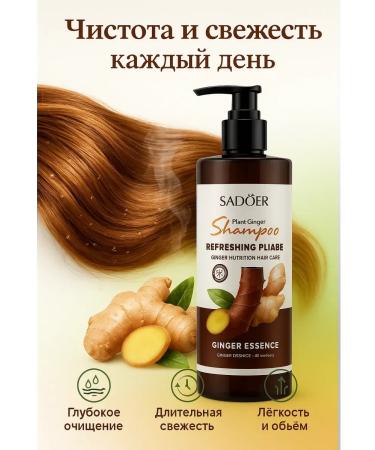 AIX Hair set shampoo and air conditioning from ginger extract - Buy Online on GoSupps.com