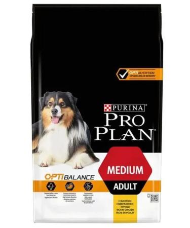 PRO PLAN Dry food for adult medium dogs chicken 14kg - Buy Online on GoSupps.com