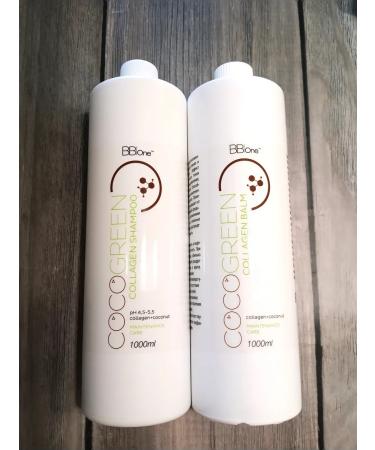 BB One Cosmetic set with collagen shampoo+balm COCO Green ... - Buy Online on GoSupps.com