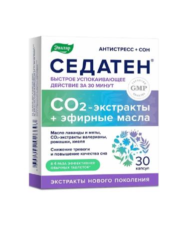 Evalar Sedaten 30 capsules 1 package