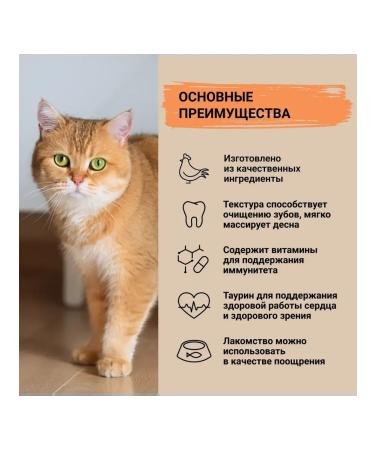 Murmix A treat with chicken and cheese for cats 50 g 10 pcs - Buy Online on GoSupps.com