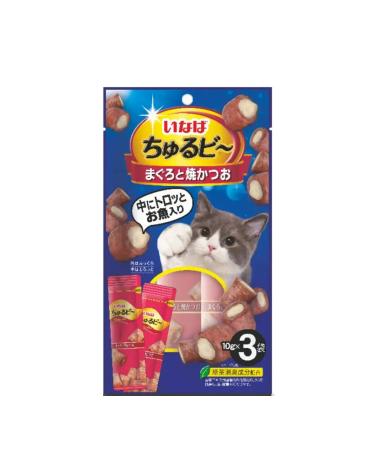 INABA CIAO Maguro Tuna Treats for Cats 3 x 10 g 3 pcs