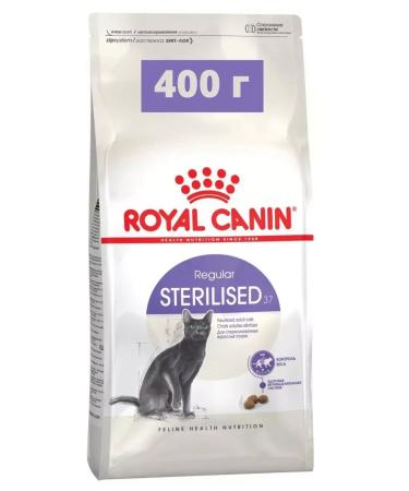ROYAL CANIN Sterilized 37 for sterilized cats 400 g - Buy Online on GoSupps.com