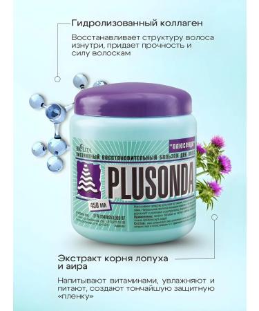 BELITA Restorative hair balm Plusonda (2 pieces) - Buy Online on GoSupps.com