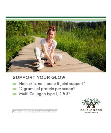 Double Wood Supplements Collagen collagen peptides 456 g - Buy Online on GoSupps.com