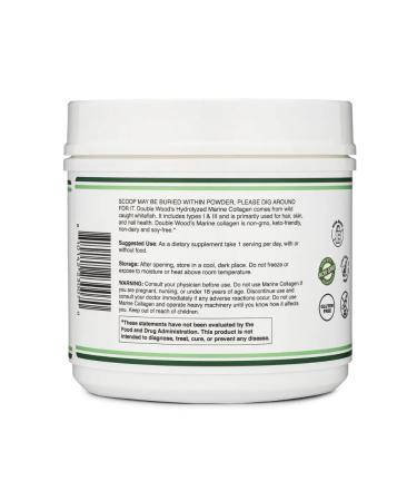 Double Wood Supplements Marine Collagen Sea Collagen USA 456 - Buy Online on GoSupps.com