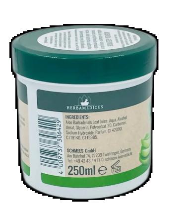 Cream-gel body and face Herbamedicus aloe Vera 250 ml - Buy Online on GoSupps.com