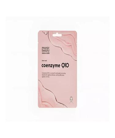MONIC BEAUTY Coenzyme face mask 25 ml 12 pcs - Buy Online on GoSupps.com