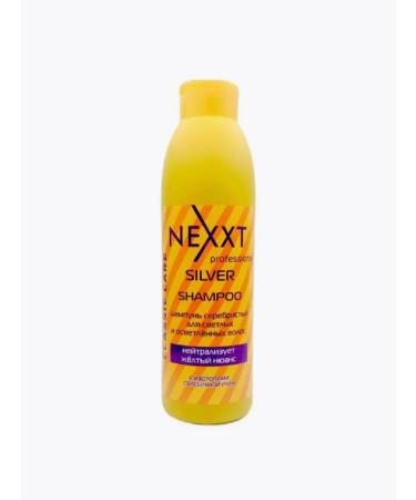 Nexprof Nexxt Professional Silver shampoo for light and brightened hair 1000 ml - Buy Online on GoSupps.com