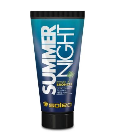 Soleo SUMMER NIGHT Intensive tanning cream bronzer with hemp oil 150 ml