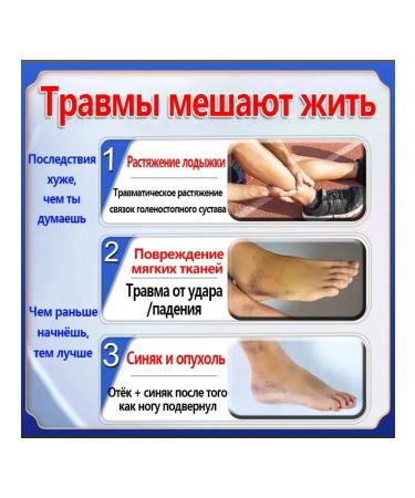 Ointment for the treatment of pain in an ankle - Buy Online on GoSupps.com