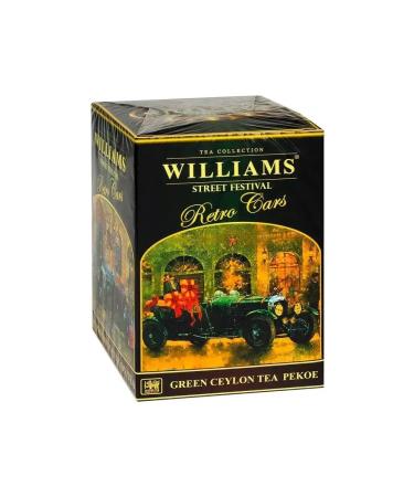 Williams Green tea Retro Cars Street Festival Pekoe 200 gr - Buy Online on GoSupps.com