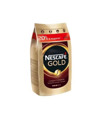 Nescafe Gold Soluble coffee with the addition of ground 900 g 1 package