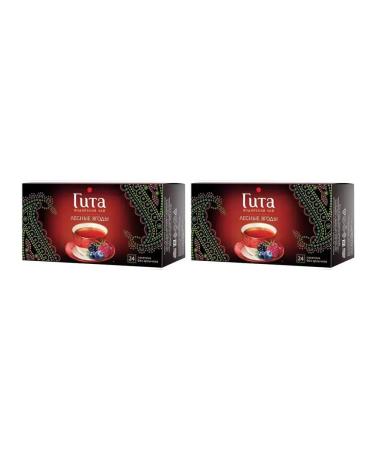 Princess Gita Black tea with aroma forest berries 2 is 24 packs