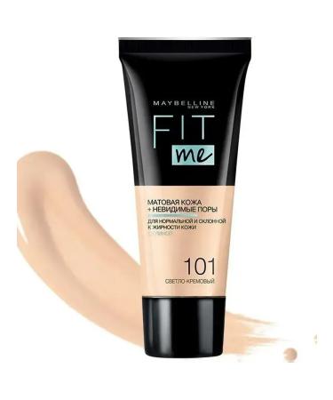 Maybelline New York Fit me tonal face tone No. 101 light cream