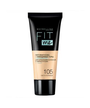 Maybelline New York Fit me tonal face tone No. 105 light-beige
