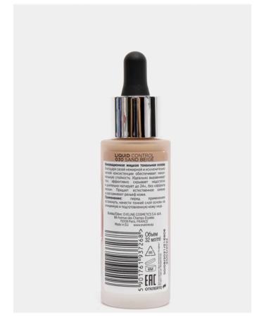 EVELINE Tonal base Liquid Control No. 030 - Buy Online on GoSupps.com