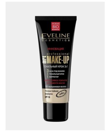 EVELINE Cream Make-up 3 in 1 pastel