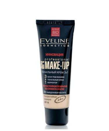 EVELINE Tonal cream Make-up 3 in 1 natural