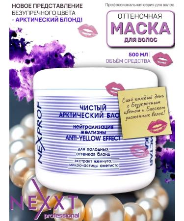 Nexxt Professional Hair mask with an anti-yellow effect of 500ml