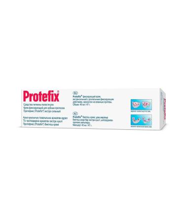 Protefix Denture cream fixing extra -horsepower 40 ml -1 pcs - Buy Online on GoSupps.com