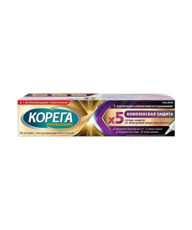 Corega Cream of denture fixation complex protection 40g -1 pcs - Buy Online on GoSupps.com