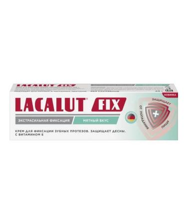 LACALUT Denture fixation cream Extracial taste 40g -1 pcs - Buy Online on GoSupps.com