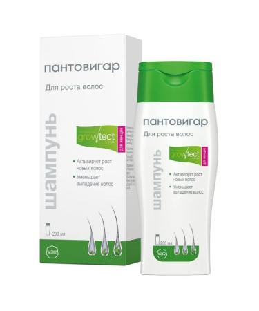 Pantovigar Women's hair growth shampoo GrowTest Forml 200ml -1 pcs