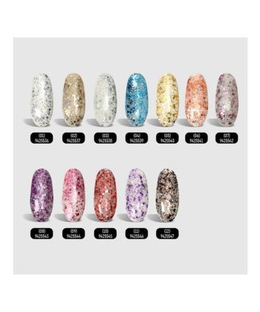 Gel-fluid orange with sparkles of 8 ml three-phase - Buy Online on GoSupps.com