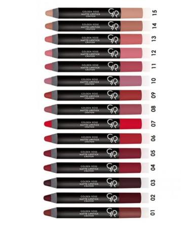 Lipstick Golden Rose Matte Crayon matte color 01 - Buy Online on GoSupps.com